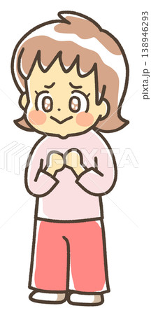 ウキウキしている女の人 138946293