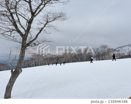 Annupuri ski resort, Niseko, Hokkaido, Japan Annupuri ski resort, Niseko, Hokkaido, Japan 138946386