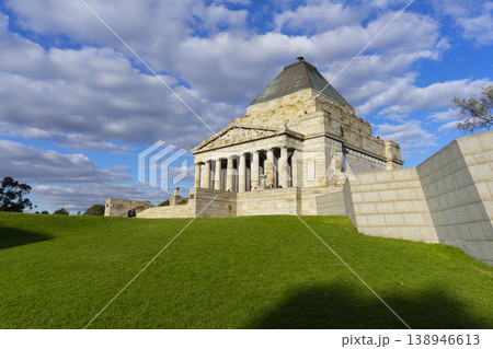The Shrine of Remembrance in Melbourne - Australia, Victoria 138946613