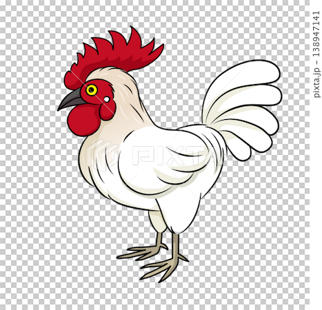 Simple illustration of a chicken Simple illustration of a chicken 138947141