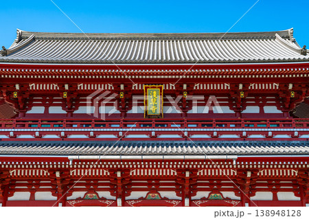 【東京都】風格を感じる浅草寺の宝蔵門 【東京都】風格を感じる浅草寺の宝蔵門 138948128