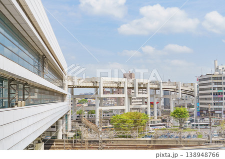 【千葉県千葉市】千葉駅前と千葉都市モノレール 【千葉県千葉市】千葉駅前と千葉都市モノレール 138948766