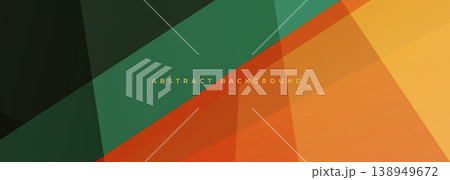 Green and orange diagonal layers create abstract background with overlapping planes, textured grain, warm contrast, directional flow and modern urban map aesthetic for editorial design. Green and orange diagonal layers create abstract background with overlapping planes, textured grain, warm contrast, directional flow and modern urban map aesthetic for editorial design. 138949672