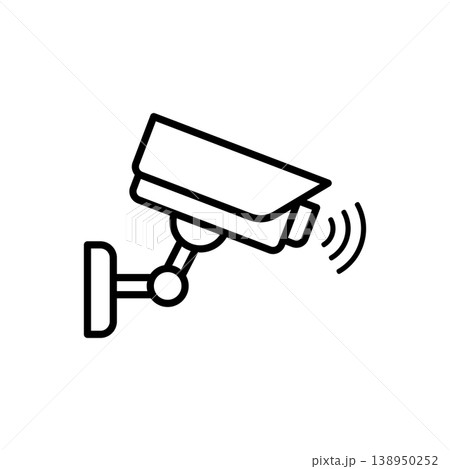 Wireless Security Camera Icon 138950252