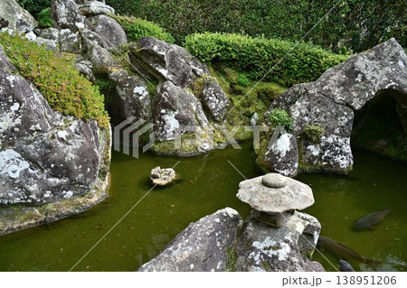 薩摩の小京都　日本遺産　知覧の庭園 138951206