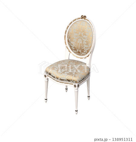 chair isolate on a transparent background, interior furniture, 3D illustration, cg render chair isolate on a transparent background, interior furniture, 3D illustration, cg render 138951311