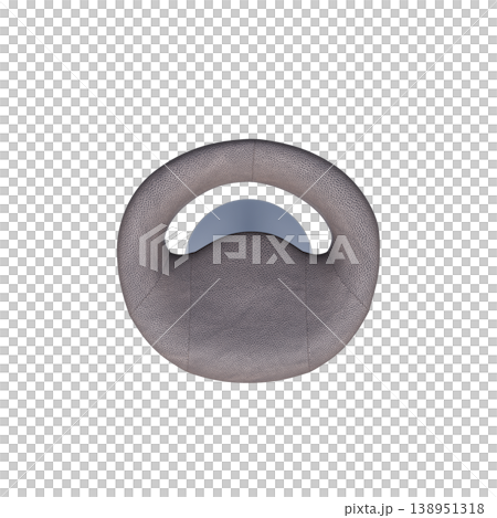 chair isolate on a transparent background, interior furniture, 3D illustration, cg render chair isolate on a transparent background, interior furniture, 3D illustration, cg render 138951318