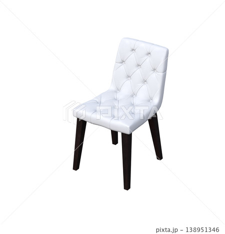 chair isolate on a transparent background, interior furniture, 3D illustration, cg render chair isolate on a transparent background, interior furniture, 3D illustration, cg render 138951346