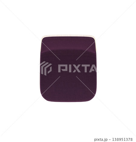 chair isolate on a transparent background, interior furniture, 3D illustration, cg render 138951378