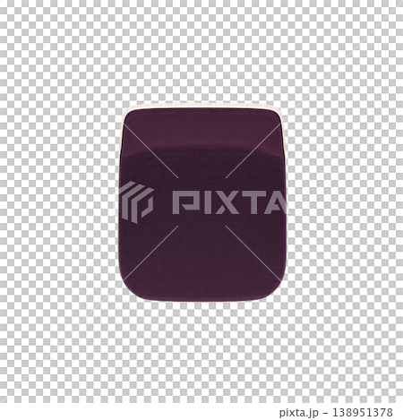 chair isolate on a transparent background, interior furniture, 3D illustration, cg render 138951378