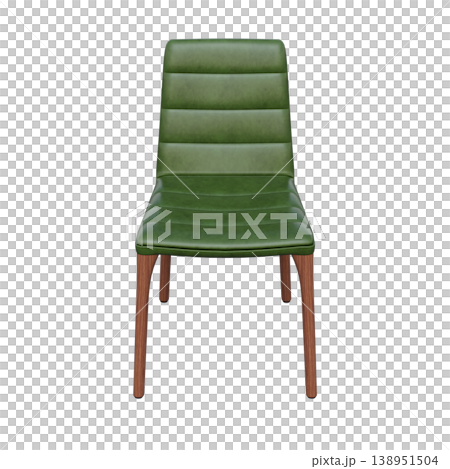 chair isolate on a transparent background, interior furniture, 3D illustration, cg render chair isolate on a transparent background, interior furniture, 3D illustration, cg render 138951504