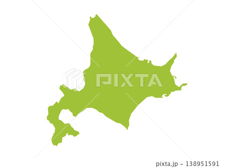 シンプル王道な北海道のイラスト 138951591