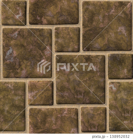 Seamless marble tile texture with natural veins. Hi-res texture. Seamless marble tile texture with natural veins. Hi-res texture. 138952032