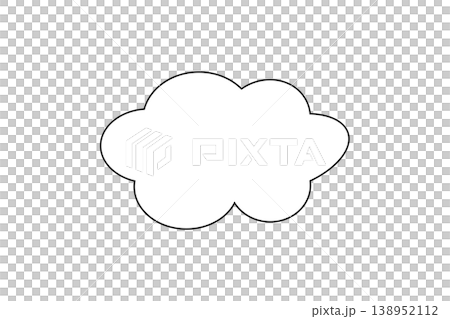 ふわふわした白い雲 138952112