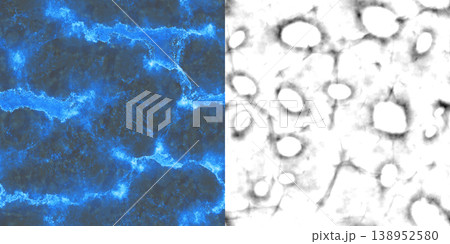 Seamless granite texture with cracks. Stone texture via an alpha channel. Seamless granite texture with cracks. Stone texture via an alpha channel. 138952580