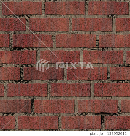 Seamless aged brick wall texture. High resolution photo filter. 138952612