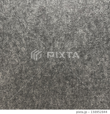 暗い灰色のフェルトのような繊維素材の吸音材の表面の正方形の背景画像 138952844