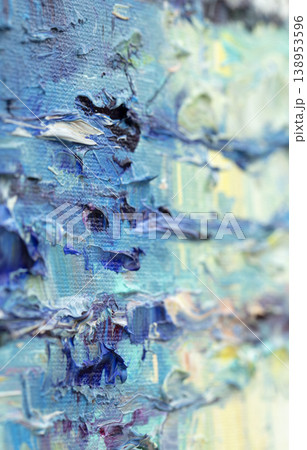 Oil painting, abstract drawing, handmade Oil painting, abstract drawing, handmade 138953596