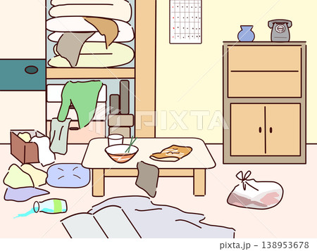 不動産　汚れた部屋　実家じまい 138953678