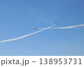 ブルーインパルスのアクロバット飛行 138953731