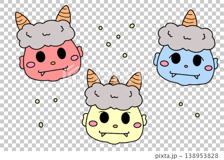 節分（拋豆節），惡魔插圖 138953828
