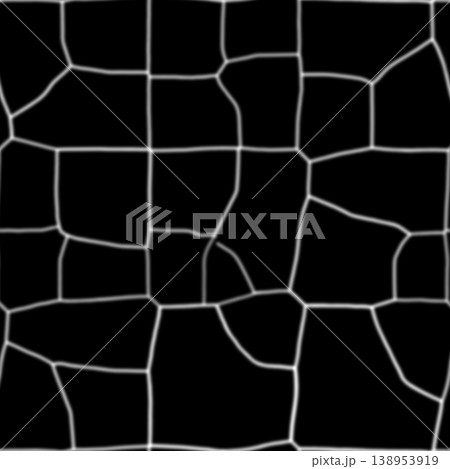Seamless pattern of natural sandstone tiles stitched together with clay. 138953919