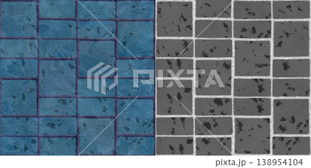 Seamless pattern of natural sandstone tiles. Wall texture via an alpha channel. Seamless pattern of natural sandstone tiles. Wall texture via an alpha channel. 138954104