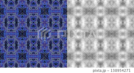 Fancy pattern vertical fabric, seamless textile pattern. Wall texture via an alpha channel. Fancy pattern vertical fabric, seamless textile pattern. Wall texture via an alpha channel. 138954271