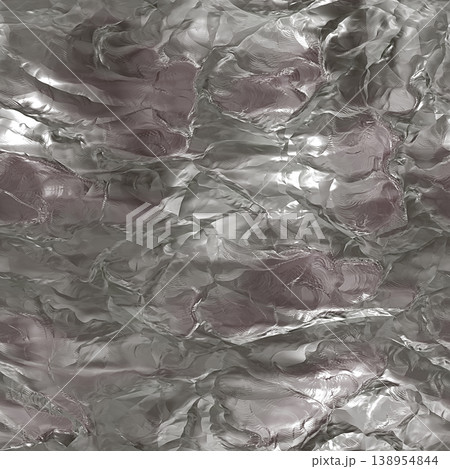 Iridescent Holographic Crumpled Foil Metallic Texture Iridescent Holographic Crumpled Foil Metallic Texture 138954844