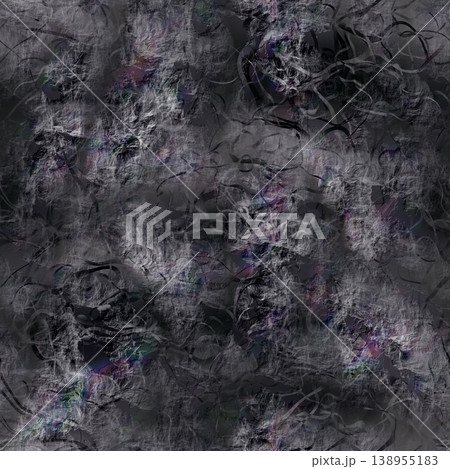 Blue Tinted Frost Crystal Seamless Texture 138955183