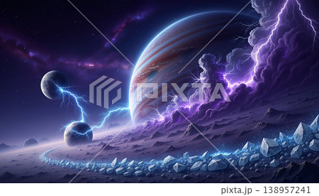 雷　宇宙 138957241