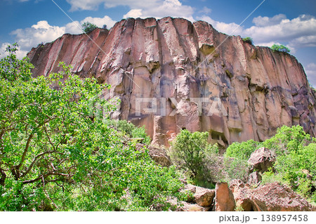 Scenic Ihlara Valley Canyon in Cappadocia. Scenic Ihlara Valley Canyon in Cappadocia. 138957458