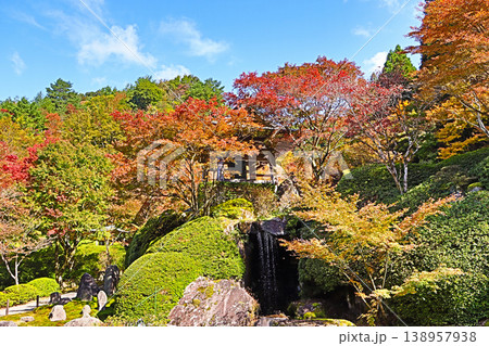 福岡県添田町の人気観光スポット英彦山大権現の日本庭園 138957938