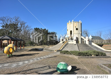 西海岸公園のお城公園と遊具広場(新潟県新潟市) 西海岸公園のお城公園と遊具広場(新潟県新潟市) 138958772