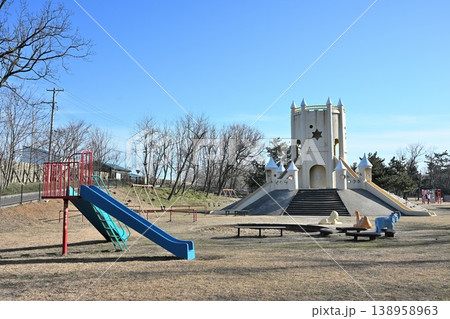 西海岸公園のお城公園と遊具広場(新潟県新潟市) 西海岸公園のお城公園と遊具広場(新潟県新潟市) 138958963