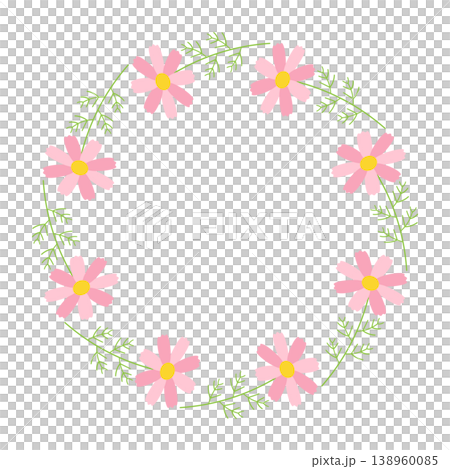 Cosmos circular frame Cosmos circular frame 138960085