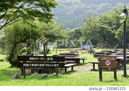 箱根町　芦ノ湖キャンプ村のBBQガーデン 138961125