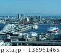 神戸市 神戸港とポートアイランドの風景 138961465