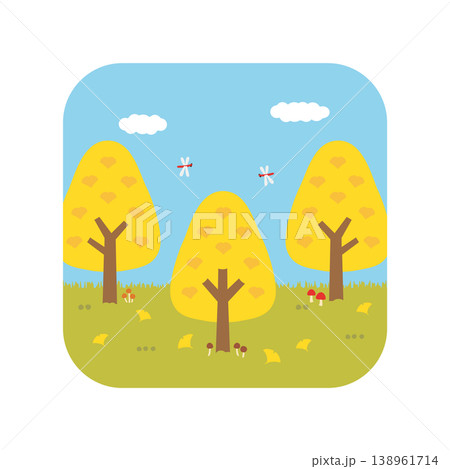 素材-秋イメージ（2026） 138961714