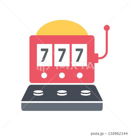 Slot machine icon vector design templates Slot machine icon vector design templates 138962144