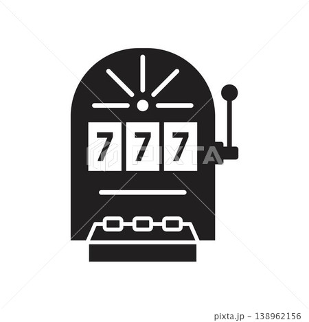 Slot machine icon vector design templates Slot machine icon vector design templates 138962156