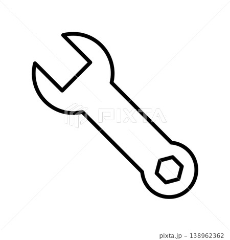 Wrench icon vector design templates simple and modern 138962362