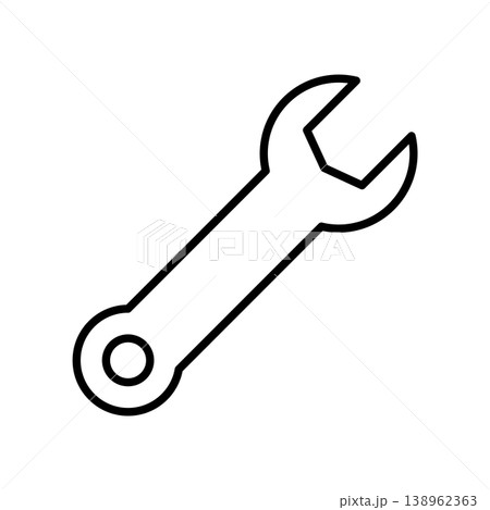 Wrench icon vector design templates simple and modern 138962363