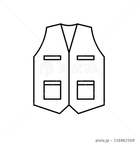 Vest icon vector design templates simple and modern 138962509
