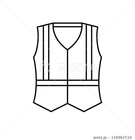 Vest icon vector design templates simple and modern Vest icon vector design templates simple and modern 138962510