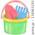 お砂場セットのイラスト キッズトイ 138963293