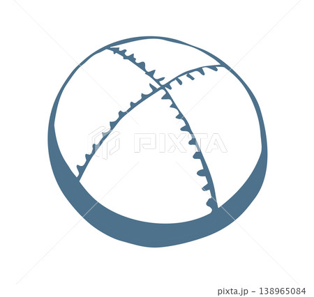 Vector drawing. Jewish clothing yarmulke Vector drawing. Jewish clothing yarmulke 138965084