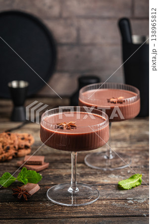 Chocolate Truffle Martini 138965812