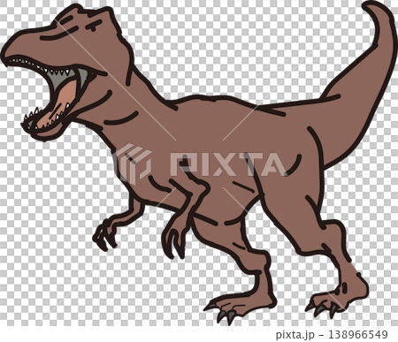 簡單的霸王龍插圖 簡單的霸王龍插圖 138966549