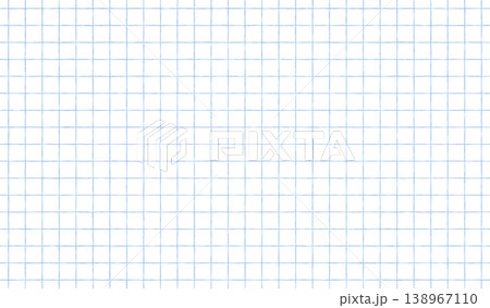 方眼紙のような薄いブルーグレーのグリッド入りのシンプルな手描き背景素材 方眼紙のような薄いブルーグレーのグリッド入りのシンプルな手描き背景素材 138967110